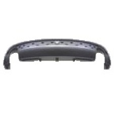 REAR BUMPER SPOILER - S-LINE - SINGLE EXHAUST, TWIN EXIT  (SILVER)