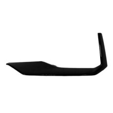 FRONT BUMPER GRILLE SIDE MOULDING (GLOSS BLACK) (LH)