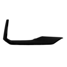 FRONT BUMPER GRILLE SIDE MOULDING (GLOSS BLACK) (RH)