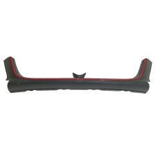 FRONT BUMPER GRILLE MOULDING - W/RED TRIM