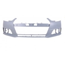 FRONT BUMPER - W/PROFILES FOR WASH/PARK SENSOR + ASSIST (PRIMED)