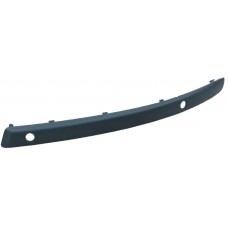 FRONT BUMPER MOULDING - BLACK - W/SENSOR HOLES (LH)