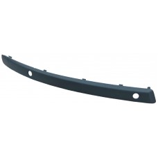 FRONT BUMPER MOULDING - BLACK - W/SENSOR HOLES (RH)