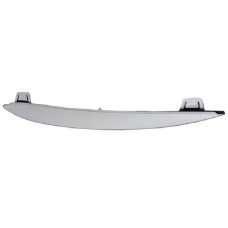 FRONT BUMPER GRILLE SIDE MOULDING - SILVER (LH)