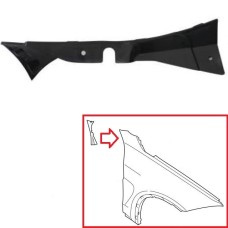 FRONT WING BRACKET - REAR PART (PLASTIC) (RH)