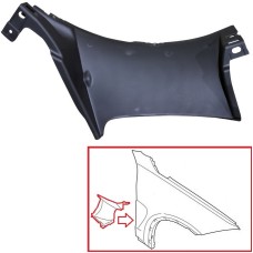 FRONT WING AIR DUCT - PLASTIC (RH)