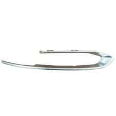 FRONT BUMPER GRILLE MOULDING - MODERN - FOG LAMP TYPE (CHROME) (LH)