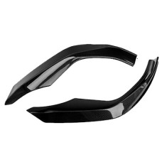 FRONT BUMPER SPOILER CORNER SPLITTER SET - M SPORT (GLOSS BLACK) (2 PCS)