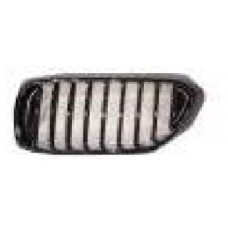 GRILLE - STANDARD - CHROME FRAME/BLACK SLATS (LH)