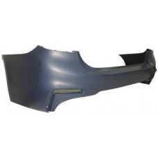 REAR BUMPER - SALOON M SPORT - W/PSH + CAMERA HOLES (PRIMED)