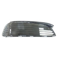 FRONT BUMPER GRILLE SIDE - NO HOLE (CLOSED TYPE) (GLOSS BLACK) (RH)