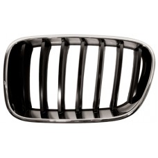 GRILLE - BLACK SLATS/CHROME SURROUND (LH)