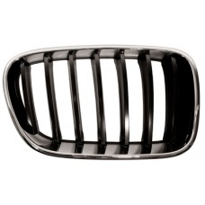 GRILLE - BLACK SLATS/CHROME SURROUND (RH)