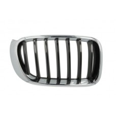 GRILLE - BLACK SLATS/CHROME FRAME (RH)