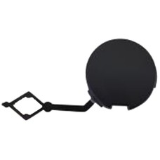 REAR BUMPER TOW HOOK COVER - BLACK