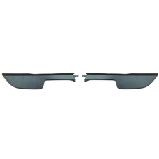 FRONT BUMPER SPOILER SET - BLACK (2 PCS)