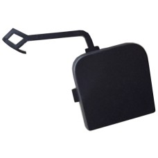 REAR BUMPER TOW HOOK COVER - BLACK