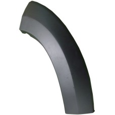 FRONT WHEEL ARCH MOULDING - ON BUMPER (BLACK) (rH)