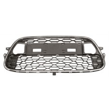 FRONT BUMPER GRILLE CENTRE - W/CHROME FRAME - NO NUMBER PLATE TRIM