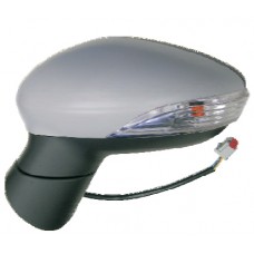 DOOR MIRROR - ELECTRIC/HEATED/INDICATOR/POWER FOLD - 7 PIN PLUG (PRIMED) (LH)