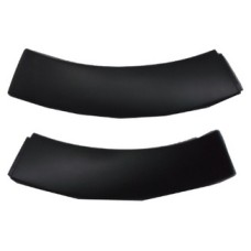 REAR WHEEL ARCH MOULDING SET - BUMPER SECTION (BLACK) (2PCS)