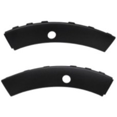 FRONT WHEEL ARCH MOULDING SET - ON BUMPER - W/PARK SENSOR HOLE (2 PCS)