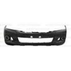 FRONT BUMPER - W/FOG LAMP PROFILES - W/WHEEL ARCH HOLES (MATT BLACK)