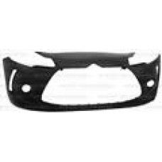 FRONT BUMPER - CHROME FOG LAMP SURROUND TYPE (PRIMED)