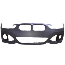 FRONT BUMPER - M SPORT - W/WASHER & PARK SENSOR PROFILES (PRIMED)