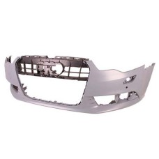 FRONT BUMPER - W/LOWER CHR TRIM - W/WASH + SENSOR HOLES (PRIMED)