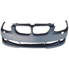 FRONT BUMPER - W/WASHER & PARK SENSOR HOLES (PRIMED)