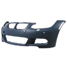 FRONT BUMPER - M SPORT - W/WASH & PARK SENSOR HOLES (PRIMED)