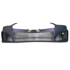 FRONT BUMPER - S-LINE - W/WASHER + PARK SENSOR HOLES (PRIMED)