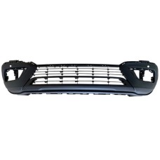 FRONT BUMPER - LOWER - W/PARK SENSOR HOLES (BLACK)