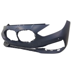 FRONT BUMPER - LUXURY - W/PARK SENSOR + MOULDING HOLES (PRIMED)