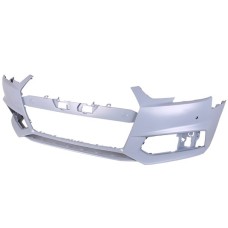 FRONT BUMPER - S-LINE - W/PARK SENSOR HOLES (PRIMED)