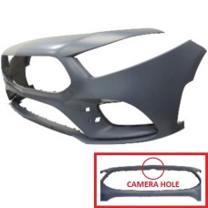 FRONT BUMPER - AMG - W/CAMERA HOLE (PRIMED)