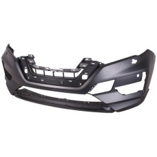 FRONT BUMPER - W/WASHER JET + PARK SENSOR HOLES (MATT BLACK)