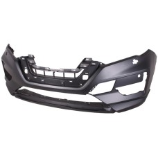 FRONT BUMPER - W/WASHER JET + PARK SENSOR + ASSIST HOLES (MATT BLACK)