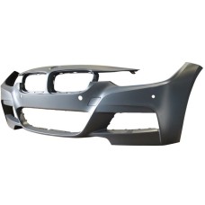 FRONT BUMPER - M SPORT - W/PARK SENSOR HOLES (PRIMED)