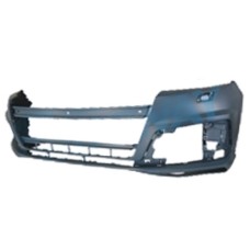 FRONT BUMPER - NOT S-LINE/BLACK EDITION - W/WASHER JET HOLES (PRIMED)