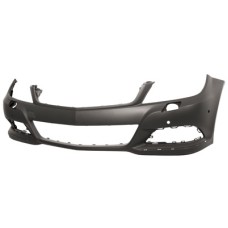 FRONT BUMPER - SE/ELEGANCE - W/WASHER, MOULDING + PARK SENSOR HOLES (PRIMED)