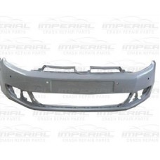 FRONT BUMPER - W/PARKING SENSOR & LANE ASSIST HOLES - PRIMED