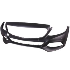 FRONT BUMPER - ALSO SPORT - W/PARK SENSOR & ASSIST HOLES (PRIMED)