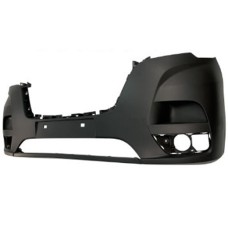 FRONT BUMPER - W/FLH (BLACK)