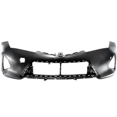 FRONT BUMPER - W/PARKING SENSOR + ASSIST HOLES (BLACK)