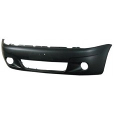 FRONT BUMPER - BLACK - CAN PAINT