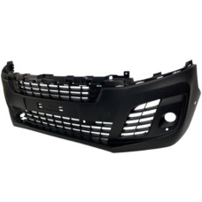 FRONT BUMPER - NO DRL TYPE - W/FLH, BLD SPOT DETECTOR, PSH + ASSIST HOLES (BLK)