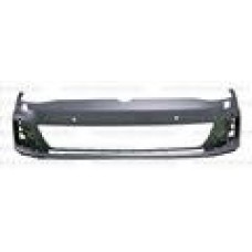 FRONT BUMPER - GTI/GTD/NOT R/R-LINE - W/PARKING SENSOR & WASHER HOLES (PRIMED)