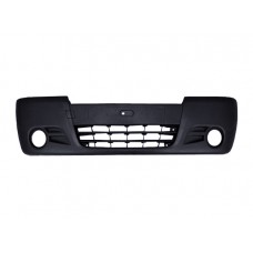 FRONT BUMPER - BLACK - WITH FOG LAMP HOLES